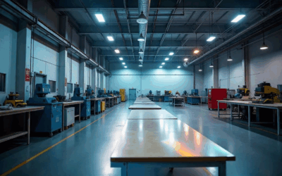 Diseño de Iluminación Industrial para Naves Industriales